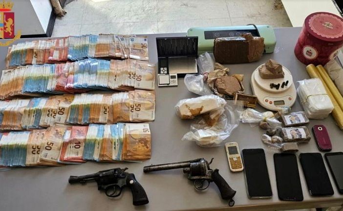 Droga e traffico d’armi: 30 arresti tra Monza, Milano e Reggio Calabria