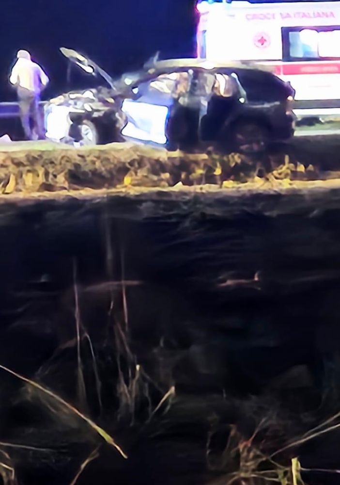 Lomello: incidente sulla statale 211, soccorse 4 persone. Le prime immagini