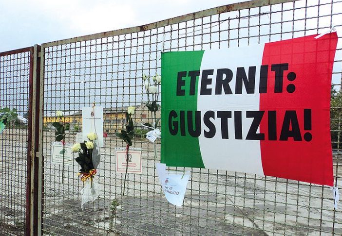 Novara, processto eternit bis: condanna a 12 anni e oltre 100 milioni di risarcimento