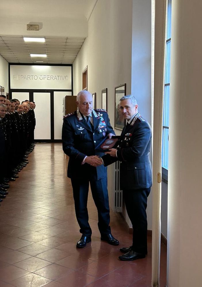Pavia: il Comandante Generale dell'Arma dei Carabinieri Teo Luzi in visita al Comando Provinciale