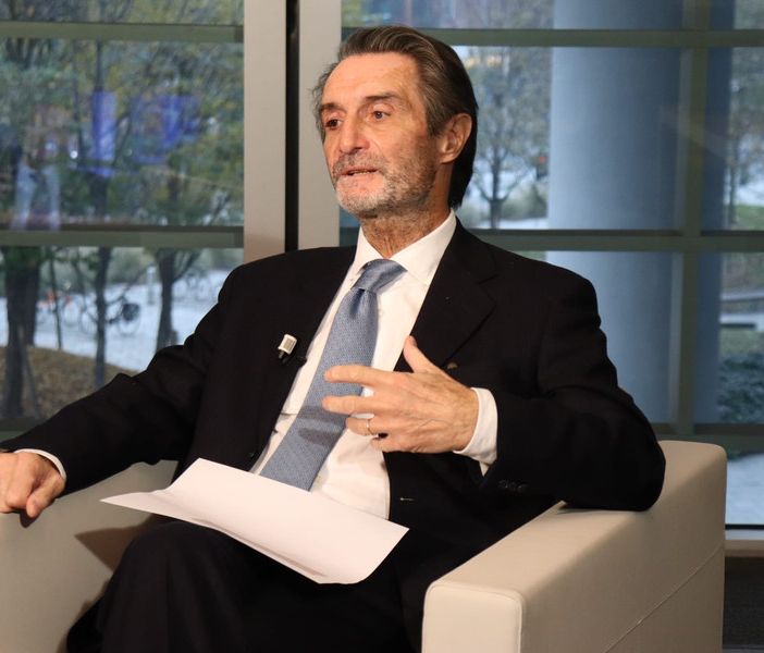 Morte Sassoli, presidente Fontana: «Persona perbene, capace ed equilibrata»