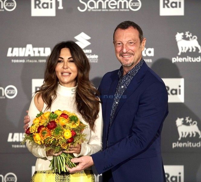 Sanremo 2022, Sabrina Ferilli: &quot;Sanremo patrimonio immenso della nostra cultura&quot;
