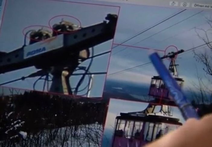 Un fermo immagine del video amatoriale finito al centro delle ultime indagini