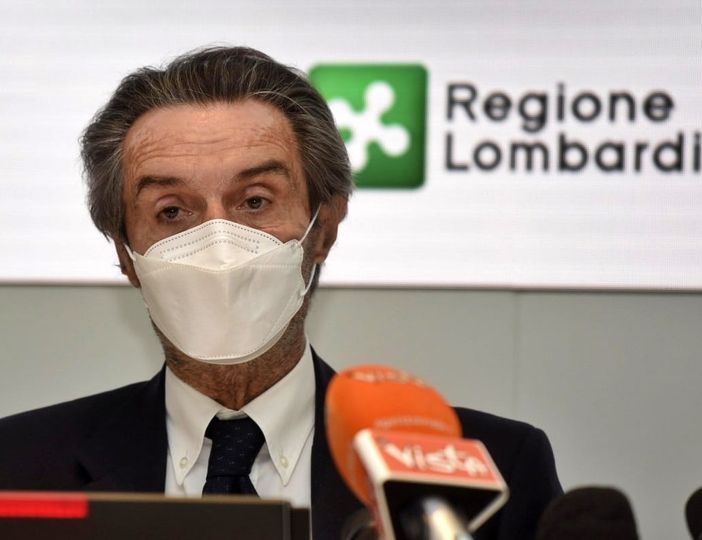 Fontana: &quot;Teoricamente, da fine mese Lombardia potrebbe passare a zona gialla&quot;
