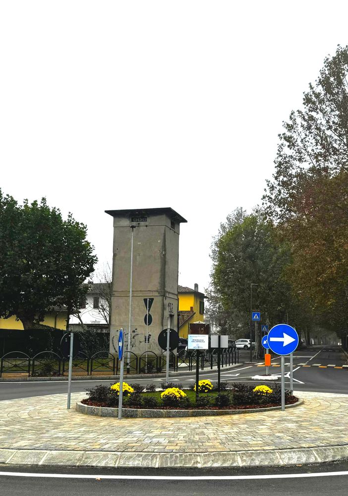 Dorno, inaugurata rotatoria di piazza Curti, Ruggero Invernizzi (FI): “Realizzata un’opera strategica per la sicurezza della città”