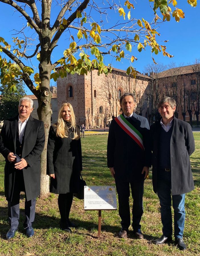 L’albero dei ricordi della Bulgaria a Vigevano