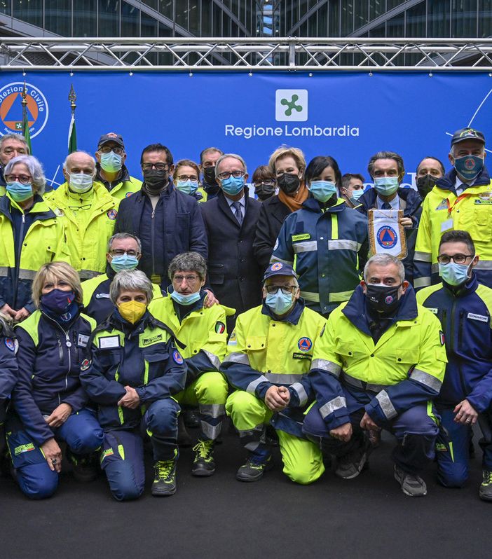Pavia: Protezione Civile, Regione Lombardia ringrazia e premia i 15.000 volontari che hanno reso il loro prezioso servizio nell'emergenza Covid