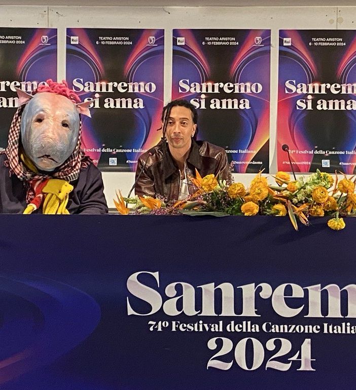 Festival di Sanremo, Ghali a spasso con Ricciolino: “La vera ricchezza è l’incontro tra diverse culture”