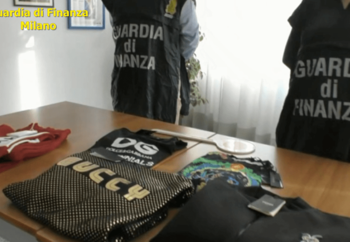 Milano/Busto Arsizio: la Gdf sequestra 250mila euro di abbigliamento ‘tarocco’