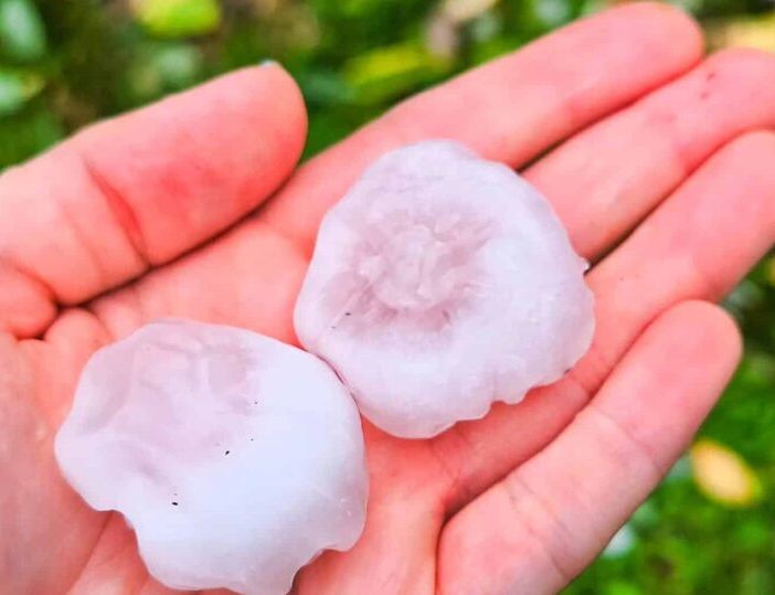 Forte grandinata su Milano, Abbiategrasso e l’Est Ticino