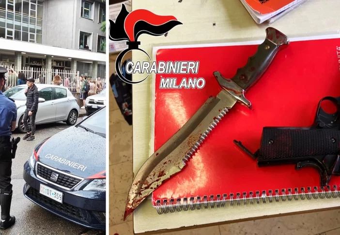 Mattinata di sangue in una scuola di Abbiategrasso, studente 16enne accoltella una professoressa