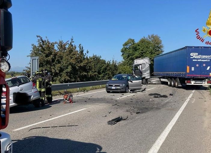 Incidente mortale sulla SS32 tra Cameri e Bellinzago