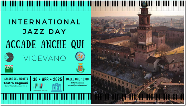 Vigevano, il 30 aprile torna l'International Jazz Day