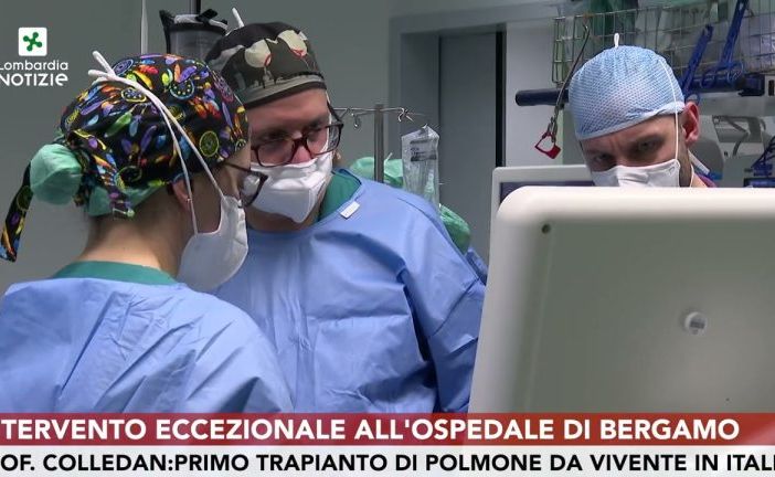 Bergamo, papà albanese dona polmone al figlio: è la prima volta in italia. Il bambino è a casa