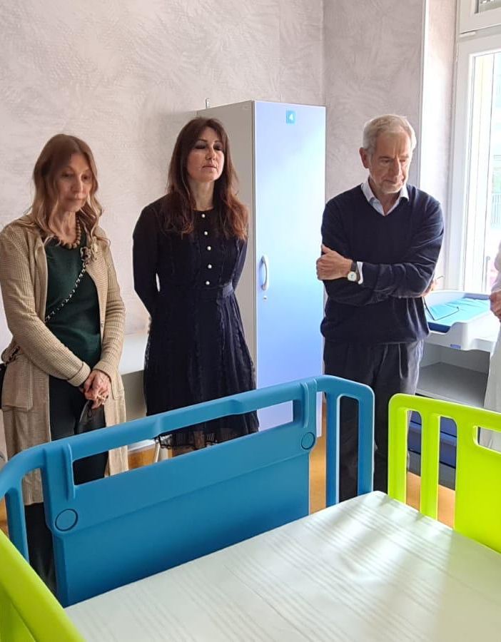 Voghera, ospedale civile: nuovi locali per il reparto di pediatria. Presenti assessori a welfare e famiglia