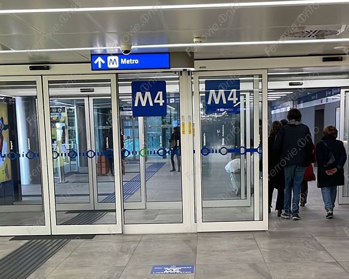 A Milano primo viaggio della M4