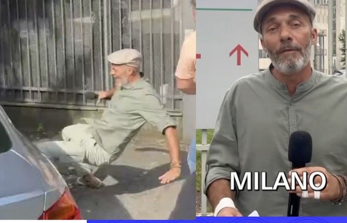 Max Laudadio aggredito a Milano
