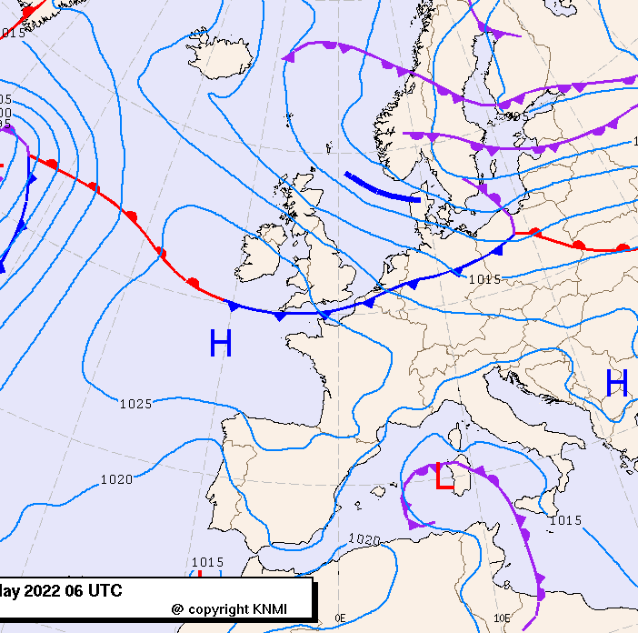Previsioni meteo per venerdì 27, sabato 28, domenica 29 (maggio)