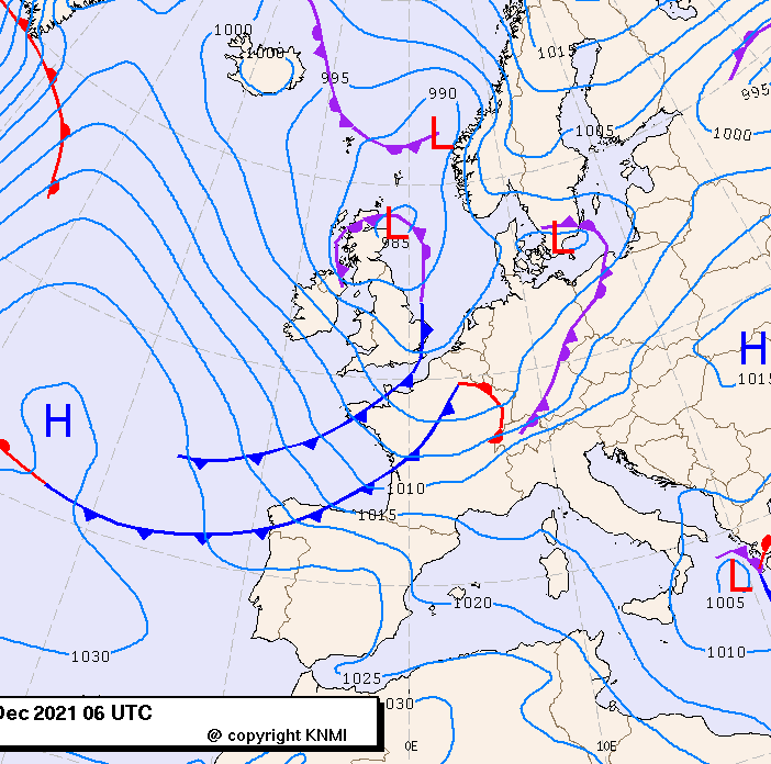 Previsioni meteo per sabato 4, domenica 5, lunedì 6 (dicembre)