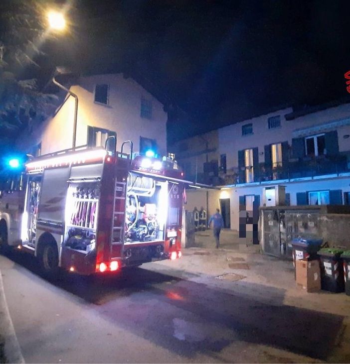 Appartamento in fiamme in via Talizia a Varese. I vigili del fuoco salvano la vita a quattro gattini