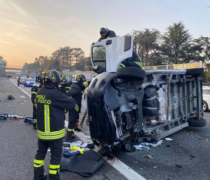 Autolaghi, un altro incidente: un ferito e tre chilometri di coda tra Busto e Castellanza