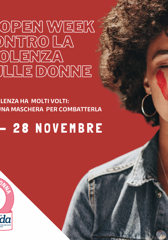 Violenza sulle donne: dal 22 al 28 novembre porte aperte nei centri antiviolenza e negli ospedali con i bollini rosa