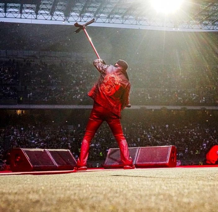 foto dalla pagina Facebook di Vasco Rossi