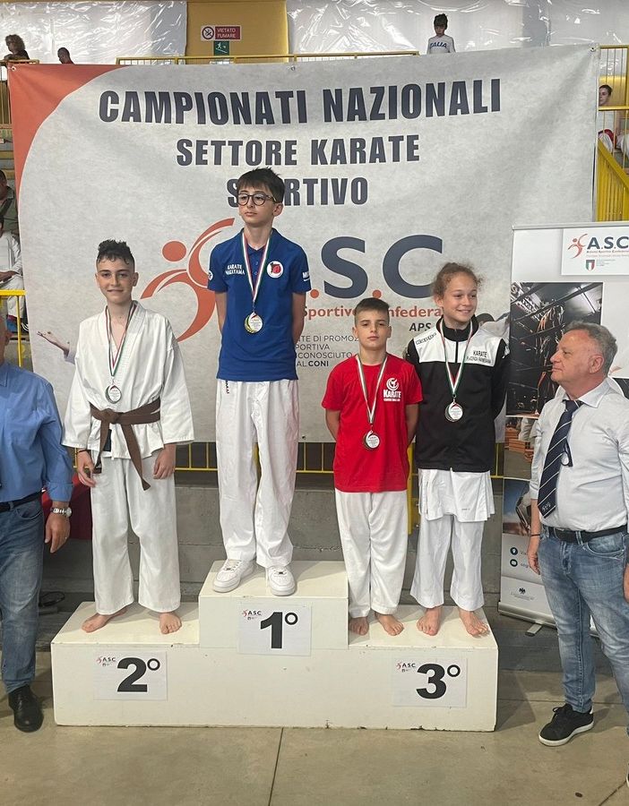 Rodrigo Usardi (Club Karate 2000 Vigevano) conquista il secondo posto nel Kumite a Cervia