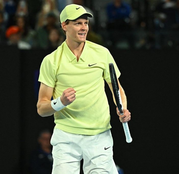 Australian Open, Sinner batte Zverev in tre set e cala il bis