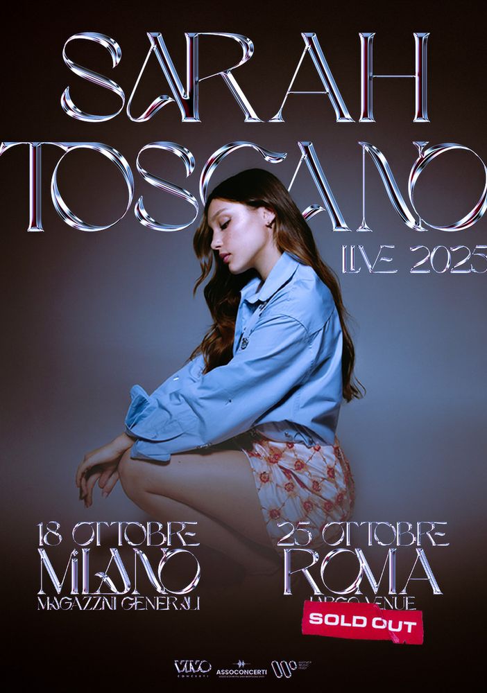 Musica, è già sold out la data di Roma del concerto di Sarah Toscano