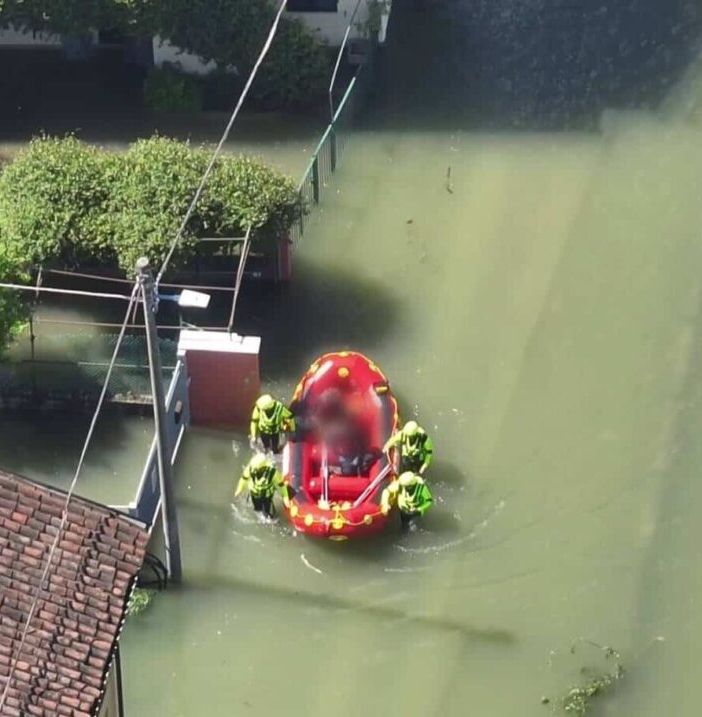 Ticino esonda a Pavia, dieci famiglie assistite