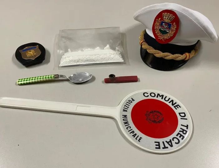 A spasso con 70 grammi di &quot;coca&quot;: arrestato dalla Polizia Locale di Trecate