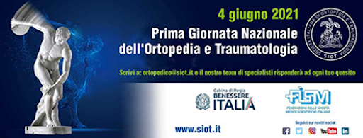 4 giugno 2021: “Prima Giornata Nazionale dell’Ortopedia e Traumatologia”