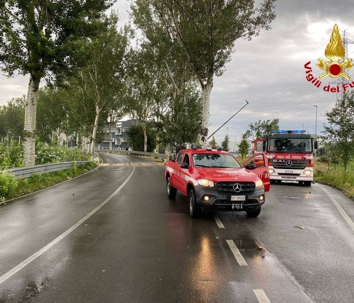 Un intervento dei vigili del fuoco - foto dalla direzione regionale