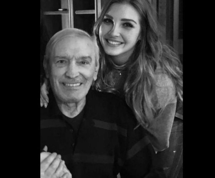 Gigi Riva con la nipote Virginia