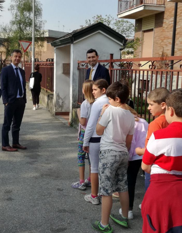 Vigevano, quando sono i bambini a dare le multe