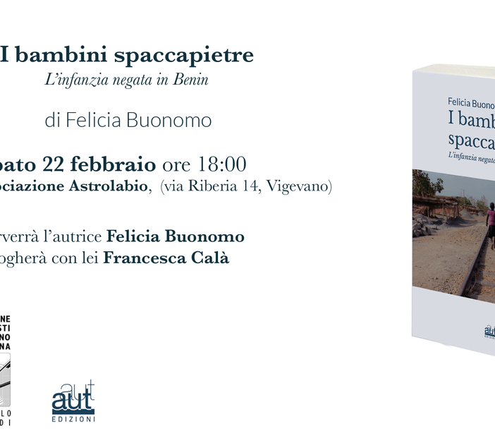 Vigevano: sabato la presentazione del libro “I bambini spaccapietre”