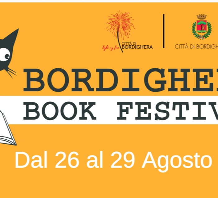 Da giovedì 26 a domenica 29 agosto al via l’8ª edizione del Bordighera Book Festival