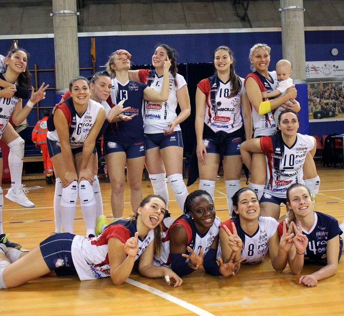 Volley B1 femminile: Re Marcello Florens Vigevano vince una spettacolare partita: finisce 3-1 con Albese