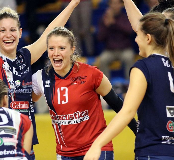 Volley B1 femminile: Re Marcello Florens Vigevano: sotto di due set, rimonta e sconfigge Alsenese