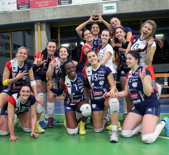 Volley B1 femminile: Re Marcello Florens Vigevano distrugge la resistenza di Ambrovit Garlasco