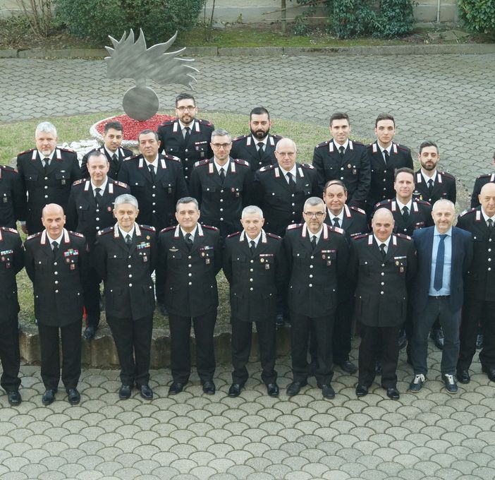 Il Generale Antonio de Vita visita la Compagnia Carabinieri di Voghera