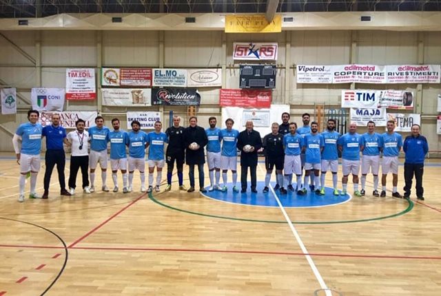 Mortara, la nazionale italiana di calcio a 5 AMF di scena al PalaGuglieri
