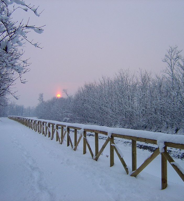 Allerta neve dalle 21 di questa sera sulla provincia di Pavia