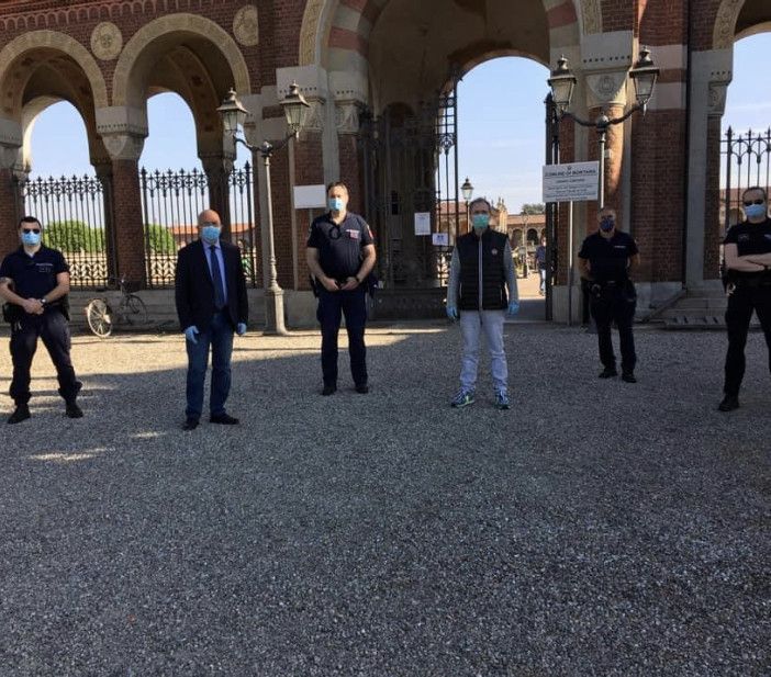 Mortara, riaperto il cimitero nella mattinata di oggi (sabato). Affluenza regolare