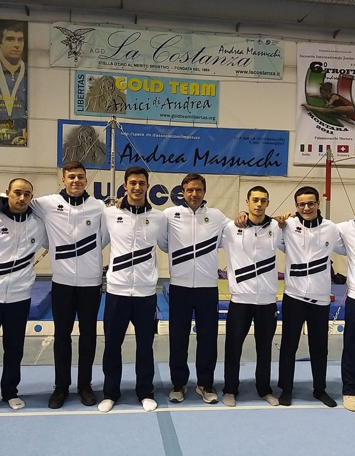 Ginnastica, La Costanza 1884 A.Massucchi al debutto nel Campionato Nazionale di Serie A