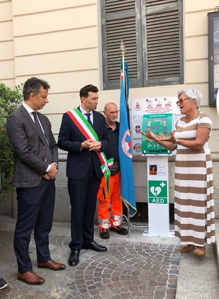 Foto tratte dalla pagina Facebook del sindaco Andrea Sala