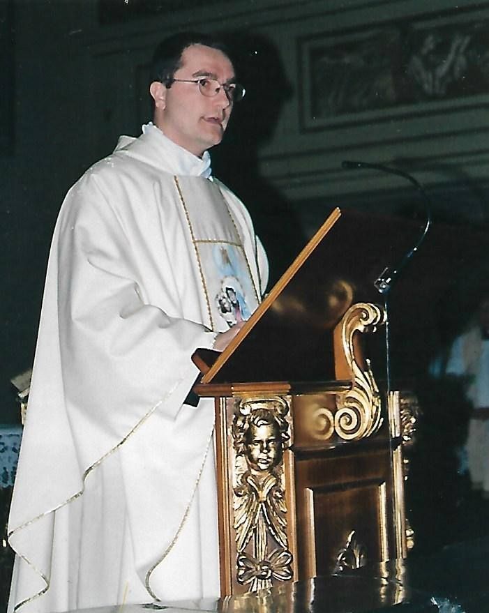 La Confraternita di San Rocco ricorda Don Davide Colombo curato a Garlasco verso la fine degli anni novanta