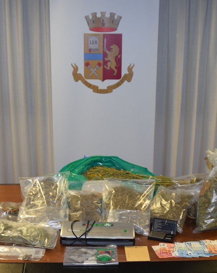 Pavia, vendeva cannabis legale, ma in casa aveva 4 chili di marijuana: in manette un 27enne