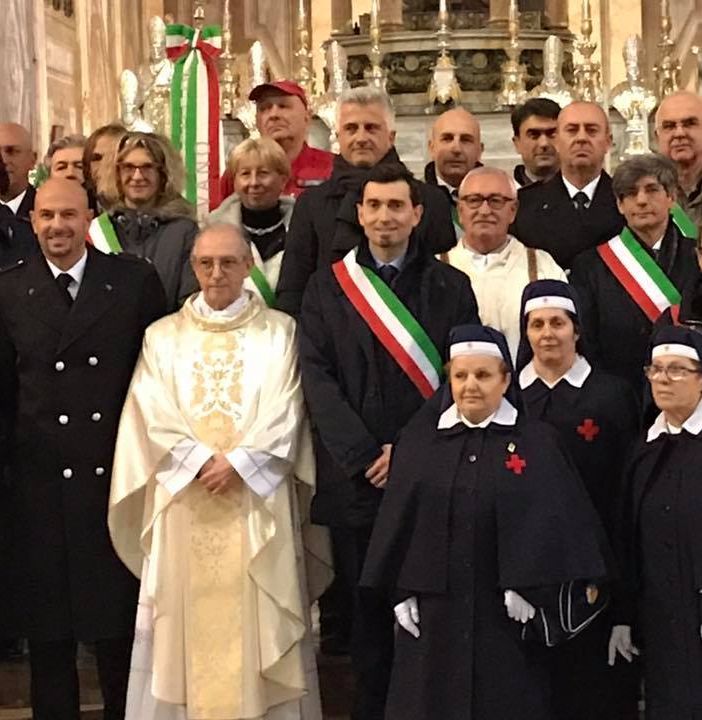 - FOTONOTIZIA - Vigevano: l'amministrazione comunale presente alla messa della Virgo Fidelis